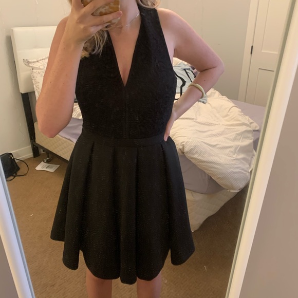 Black Lace Dress - Picture 1 of 3